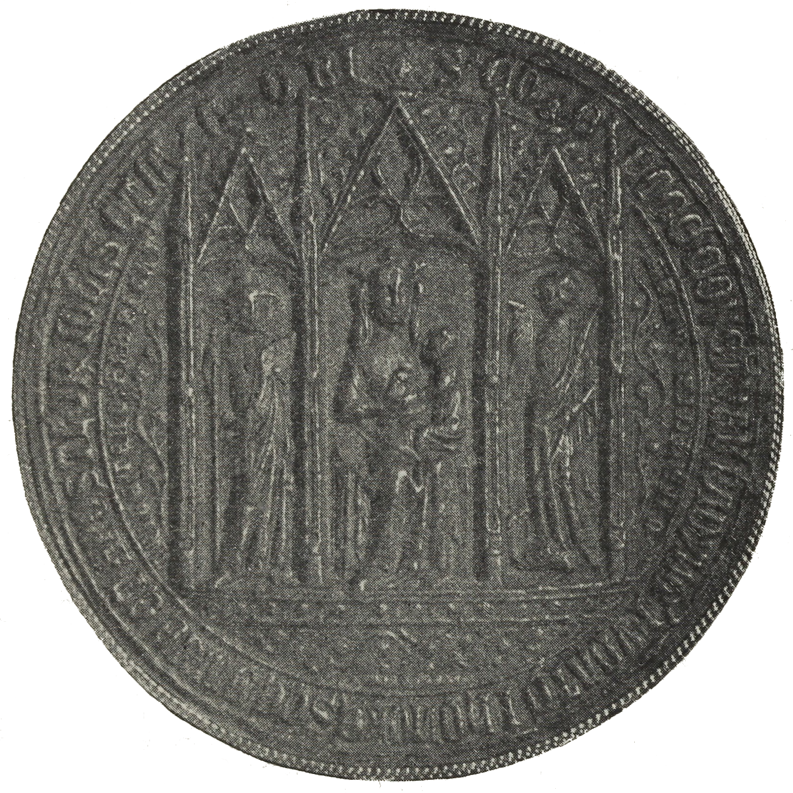 Reading Abbey, 1328 seal