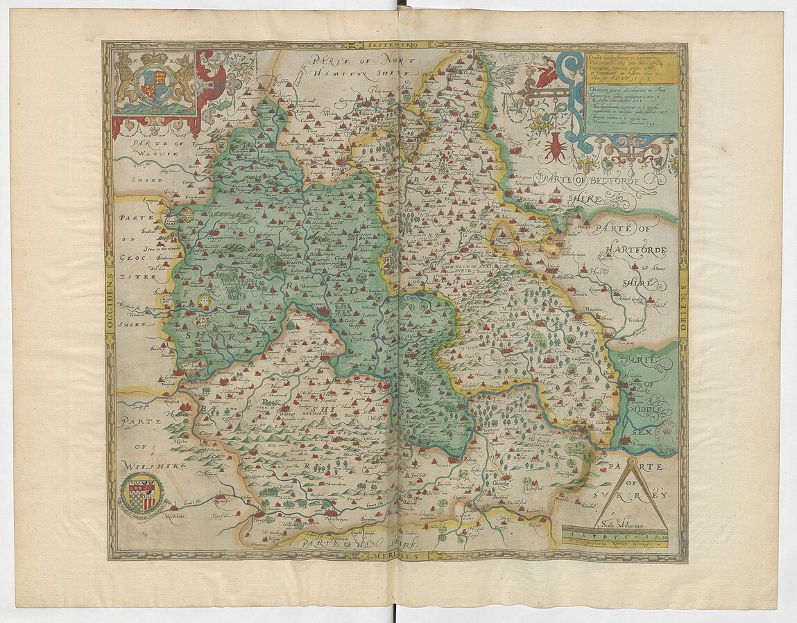 Saxton's Atlas of England